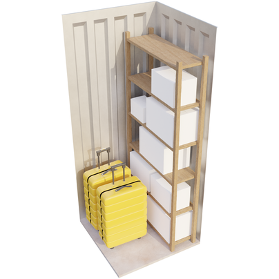 10 sq ft Locker storage unit