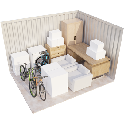 125 sq ft Storage storage unit