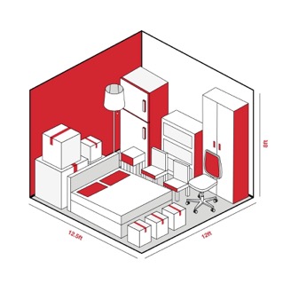 140sqft Drive Up Unit storage unit
